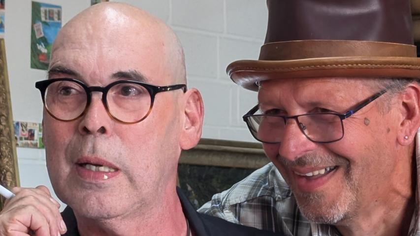 Gregor und sein langjährigen Freund Heinz